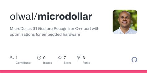 MicroDollar: $1 Gesture Recognizer C++ port with optimizations .